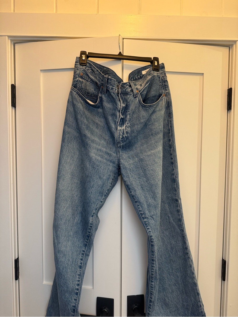 Denim Forum The Farrah Hi-Rise Wide
